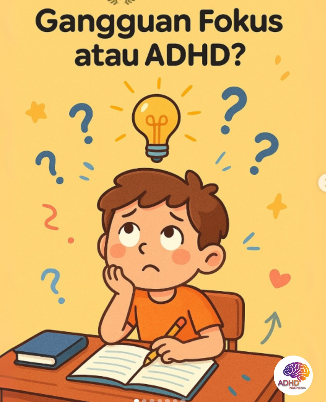 ADHD dan Kesulitan Fokus Anak: Edukasi untuk Keluarga di Kabupaten Sarolangun